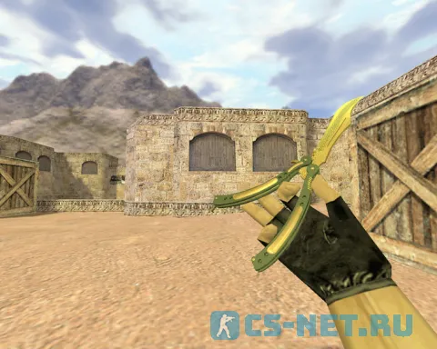 Модель «Нож-бабочка Лор» для CS 1.6