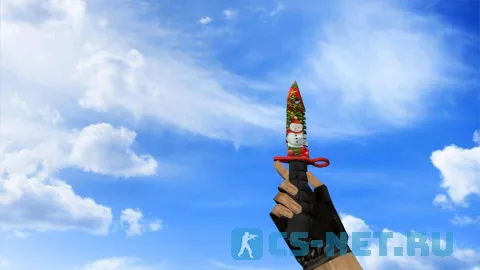 Модель «Новогодний штык-нож М9» для CS 1.6