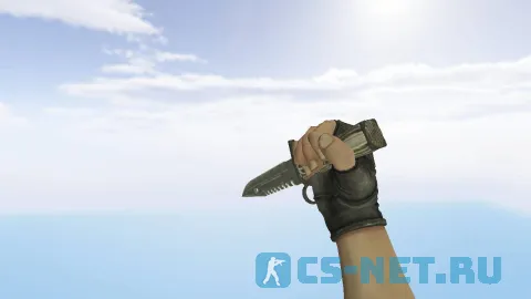 Модель «Штык-нож М9 | Темно-серый глянец» для CS 1.6 (скрин 2)