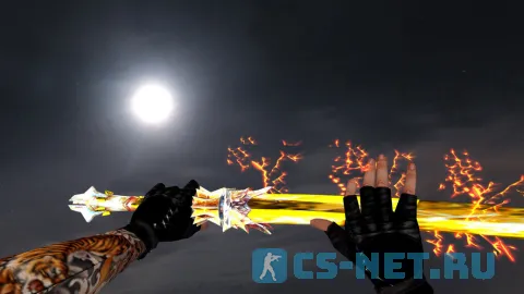 Модель ножа «Golden Katana» для CS 1.6 (скрин 2)