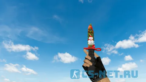 Модель штык-ножа «M9 Bayonet Xmas» для CS 1.6