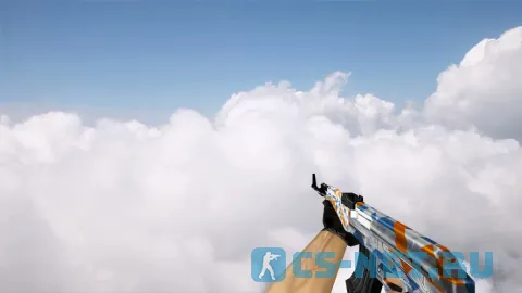 Модель «Default AK-47 Whiteout Edition» для CS 1.6