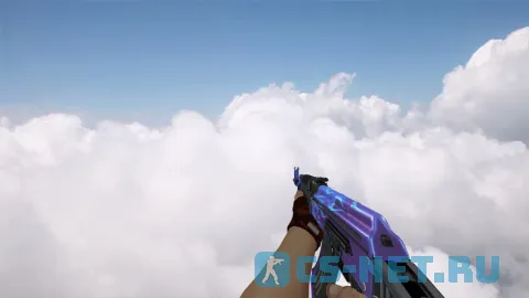 Модель «AK-47 Road Hog Purple» для CS 1.6 (скрин 4)