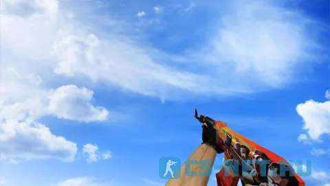 Модель «Default АК-47 | Пропаганда» для CS 1.6