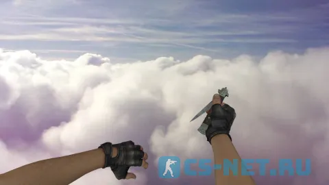 Модель ножа «CSGO Stiletto Vanilla» для CS 1.6 (скрин 2)