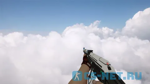 Модель «AK-47 Sci Fi Blue» для CS 1.6 (скрин 4)
