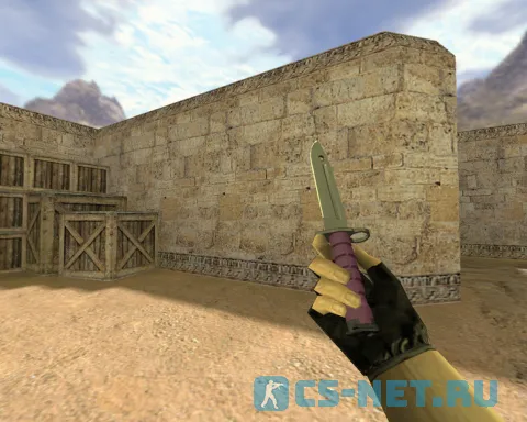 Модель «Штык-нож Ультрафиолет 3» для CS 1.6