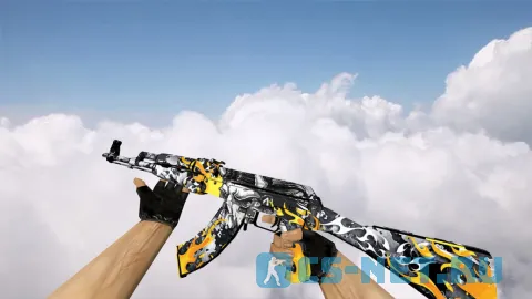 Модель «AK-47 Firewalker» для CS 1.6