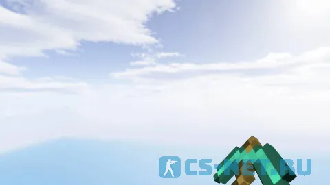 Модель ножа «Кирка из Minecraft» для CS 1.6 (скрин 3)