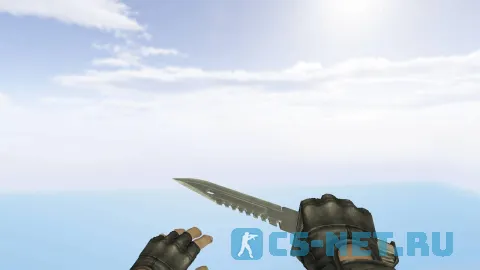 Модель «Штык-нож М9 | Темно-серый глянец» для CS 1.6 (скрин 3)