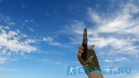 Модель «Паракорд-нож Пиксельный камуфляж Лес» для CS 1.6