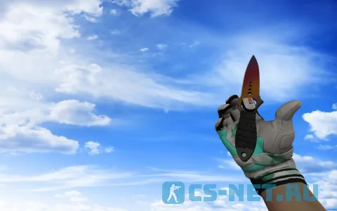 Модель ножа «Скелетный нож | Градиент» для CS 1.6