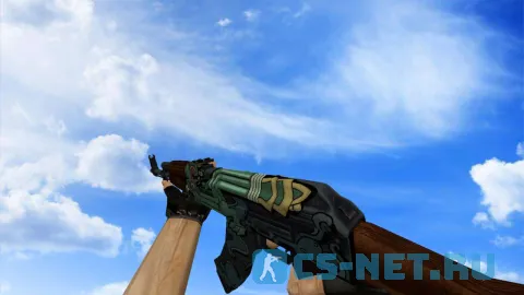 Модель «АК-47 | Огненный змей» для CS 1.6 (скрин 2)