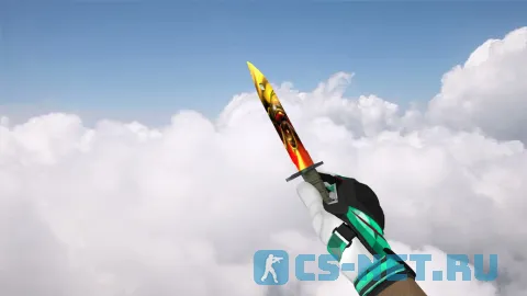 Модель «Штык-нож | Темное золото» для CS 1.6 (скрин 2)