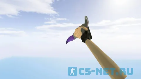 Модель ножа «Фальшион | Северное сияние» для CS 1.6 (скрин 3)