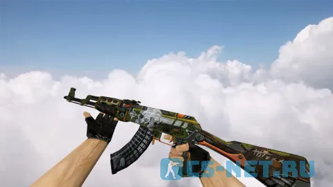 Модель «AK-47 Skulliosis» для CS 1.6
