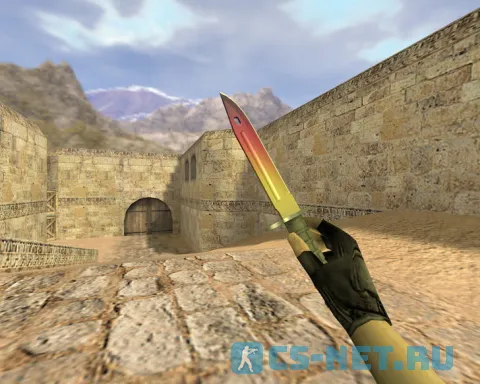 Модель «Штык-нож Градиент» для CS 1.6