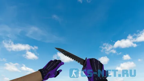 Модель «Штык-нож M9 | Ультрафиолет» для CS 1.6 (скрин 3)