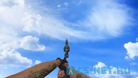 Модель ножа «Каменный молот» для CS 1.6 (скрин 2)