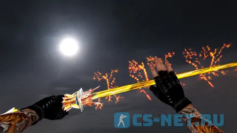 Модель ножа «Golden Katana» для CS 1.6