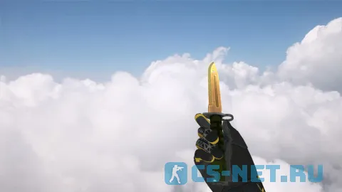 Модель «Штык-нож Легенды (yellow gloves)» для CS 1.6