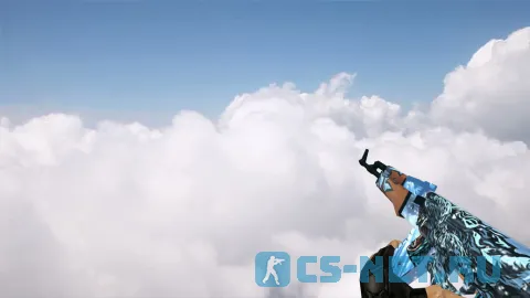 Модель «Стандартный АК-47 | Полярный медведь» для CS 1.6 (скрин 2)