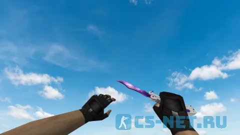 Модель ножа «Butterfly Knife Specy» для CS 1.6 (скрин 2)