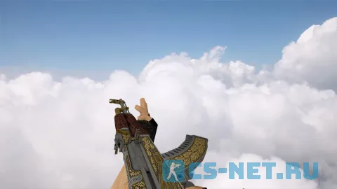 Модель «AK-47 Royal Platinum Gold» для CS 1.6 (скрин 3)
