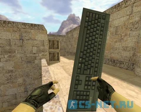 Модель ножа «Клавиатура» для CS 1.6