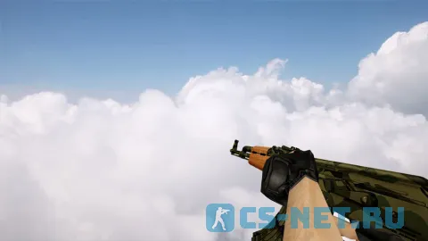 Модель «AK-47 Camouflage» для CS 1.6 (скрин 3)