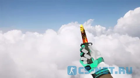 Модель «Штык-нож | Темное золото» для CS 1.6