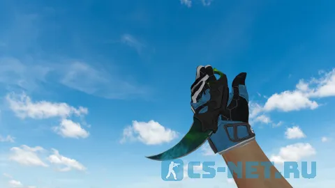 Модель ножа «Karambit Gamma Doppler Phase 3» для CS 1.6