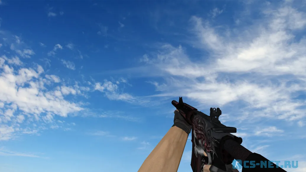 Модель «M4A4 Death Walker» для CS 1.6 (скрин 3)