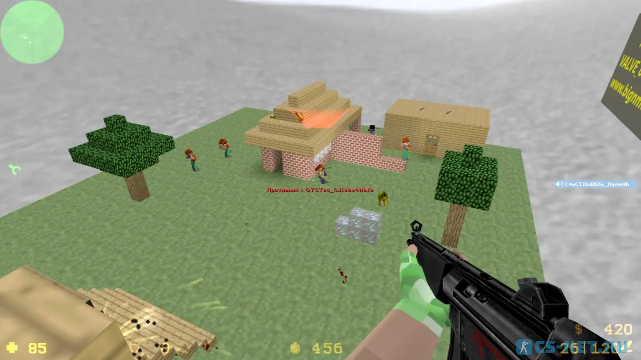 Counter-Strike 1.6 Minecraft Edition (скриншот 9)