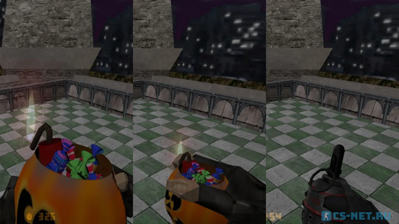 Counter-Strike 1.6 Halloween (гранаты)