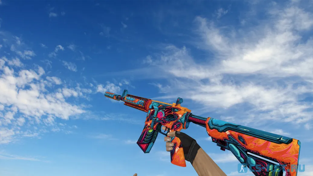 Модель «M4A4 Biowar» для CS 1.6