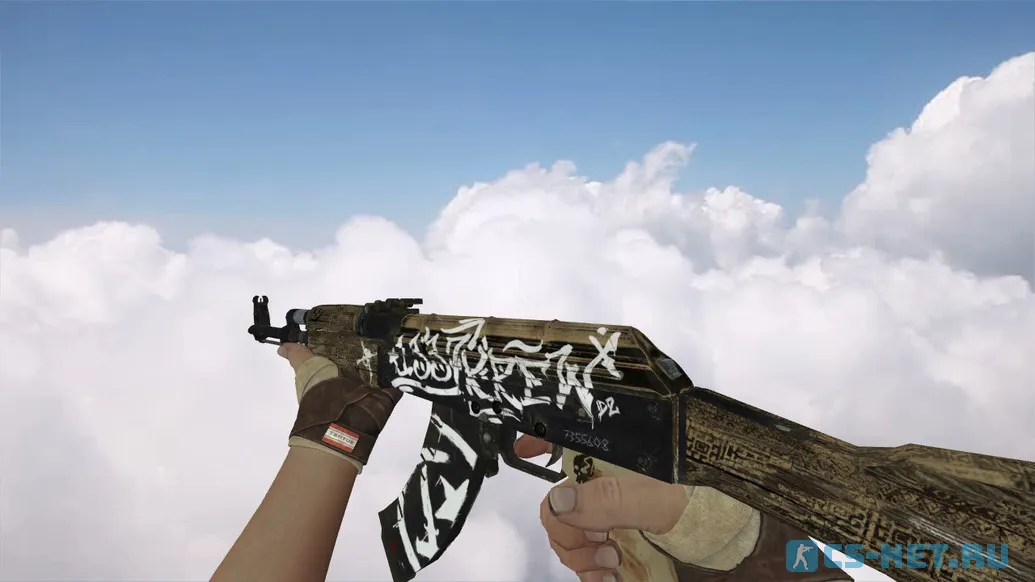 Модель «AK-47 Wasteland Rebel» для CS 1.6 (скрин 2)