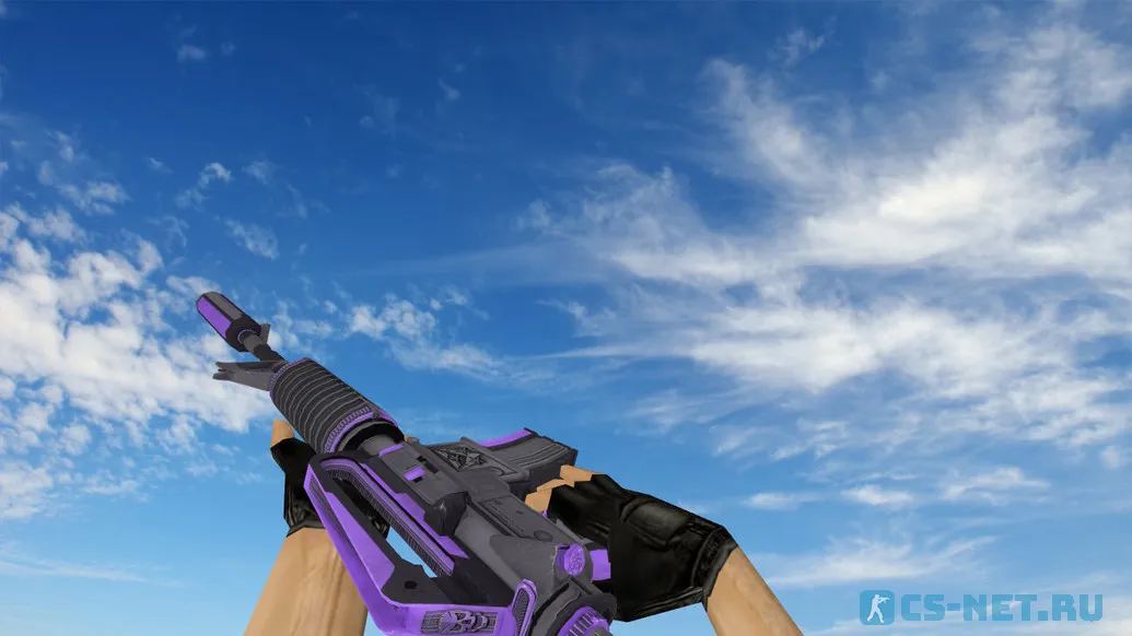Модель «M4A1 Thundering Purple» для CS 1.6 (скрин 2)