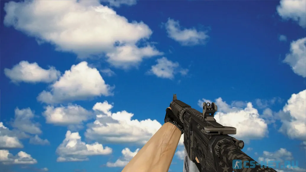 Модель «M4A4 Pokerface» для CS 1.6 (скрин 3)