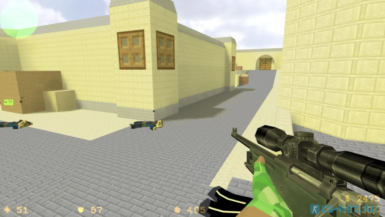 Counter-Strike 1.6 Minecraft Edition (скриншот 5)