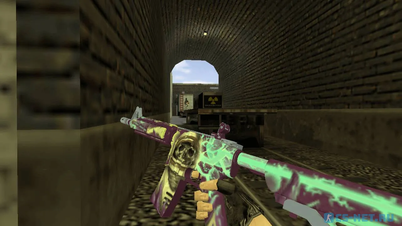 Модель «M4A4 | Desolate Space» для CS 1.6