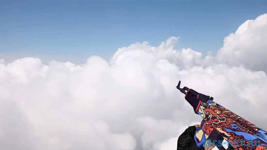 Модель «Стандартный АК-47 | Dragon King» для CS 1.6 (скрин 2)