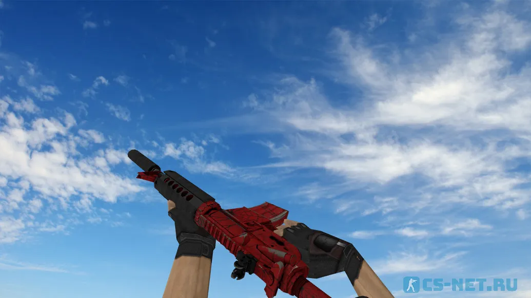 Модель «M4A4 | Кровавая паутина» для CS 1.6 (скрин 2)