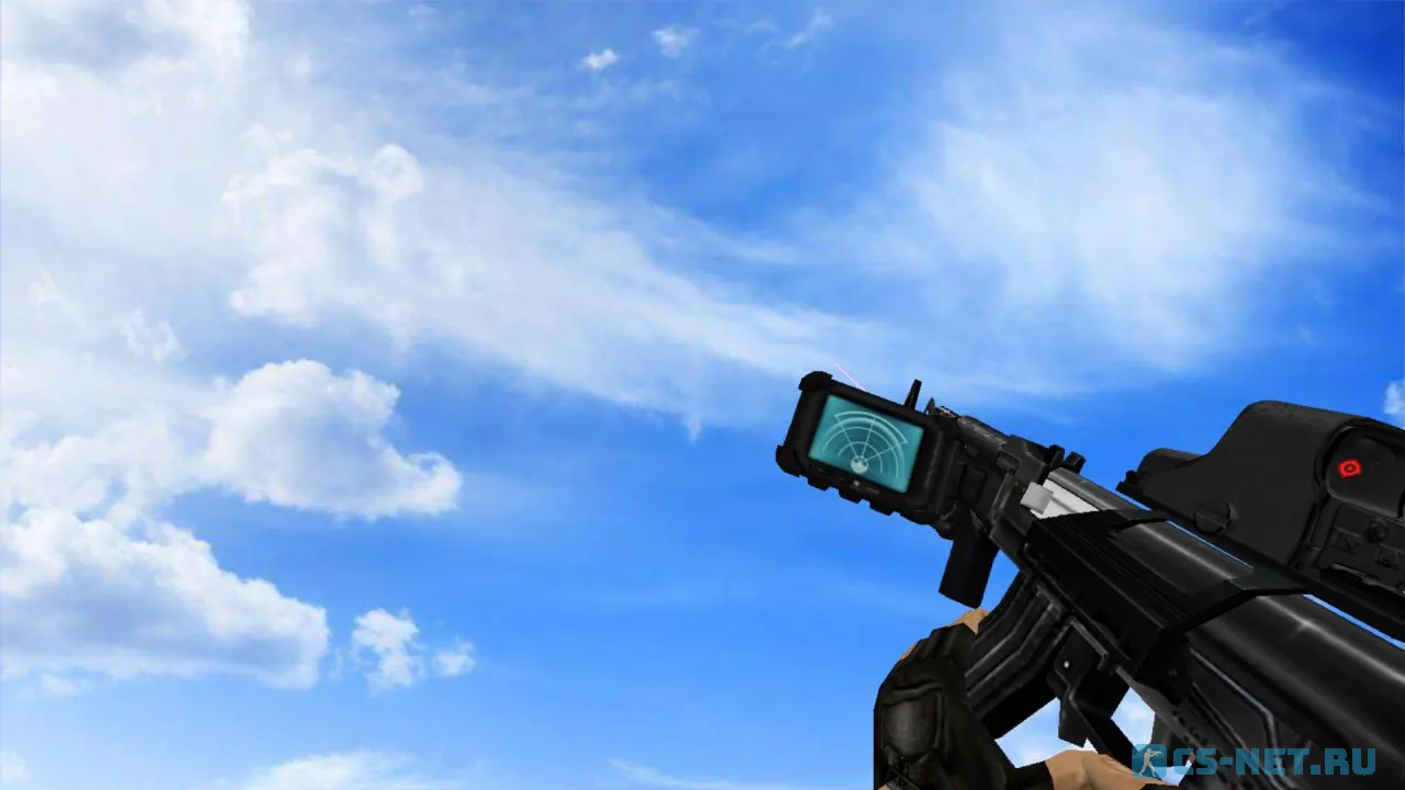 Модель «АК-47 | Custom Battle» для CS 1.6 (скрин 2)