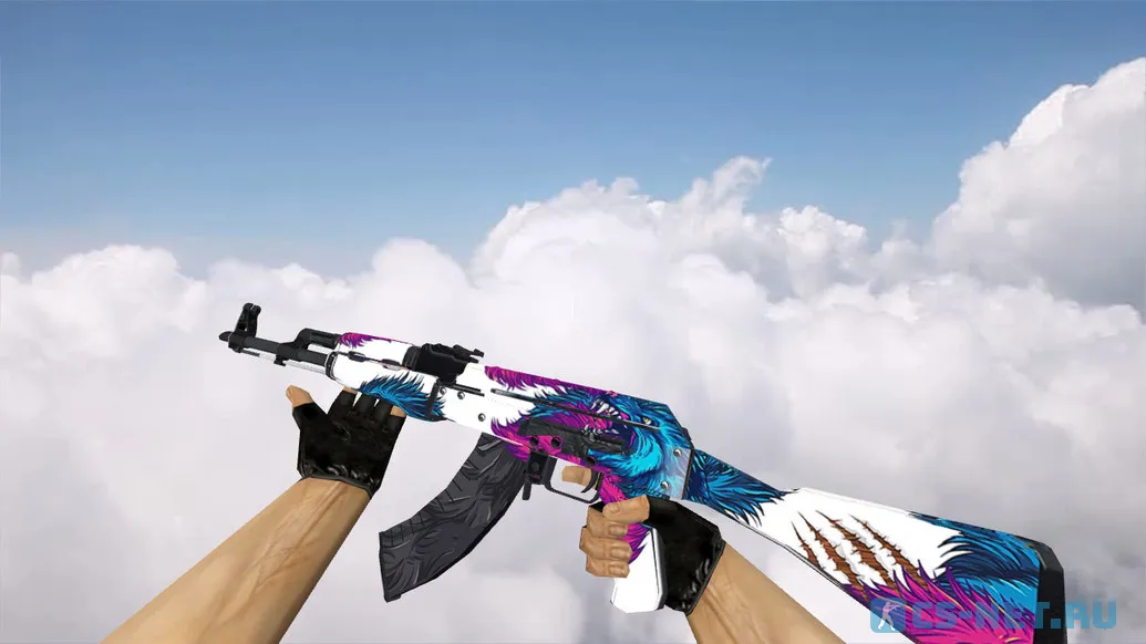 Модель «AK-47 Blue Wolf» для CS 1.6