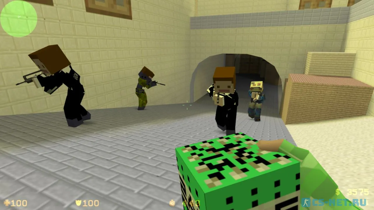 Counter-Strike 1.6 Minecraft Edition (скриншот 6)