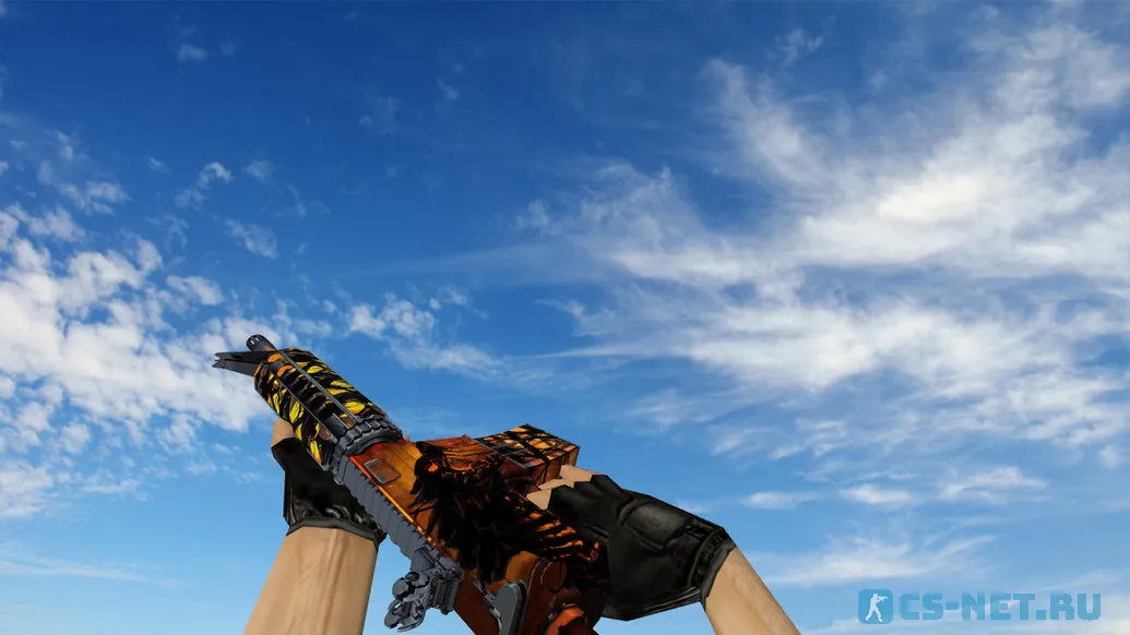 Модель «M4A4 Hound» для CS 1.6 (скрин 2)