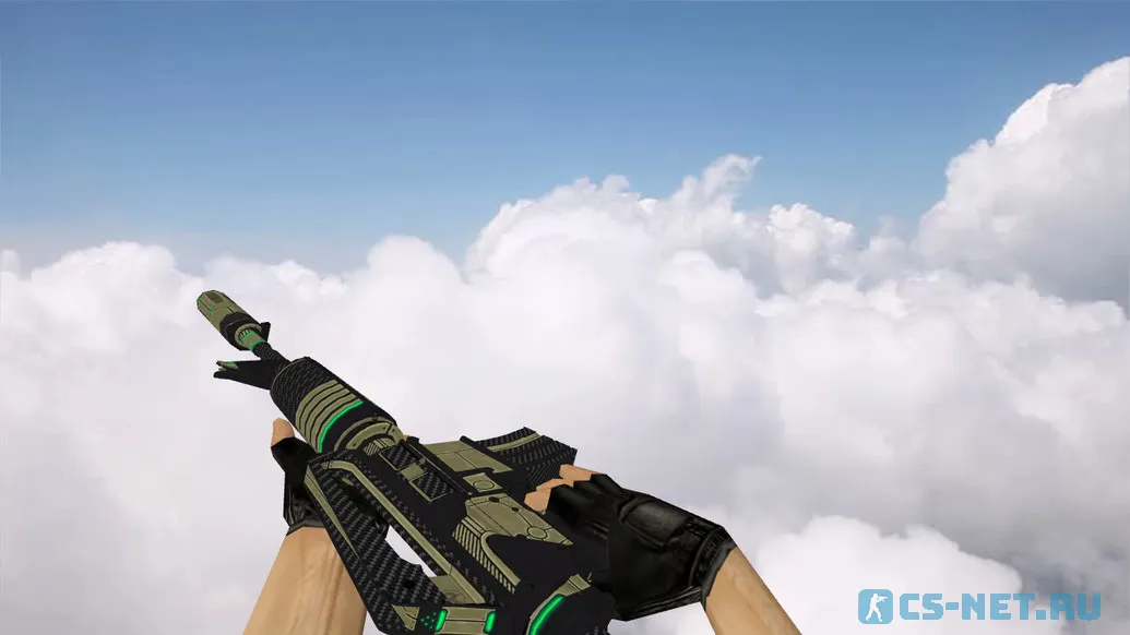 Модель «M4A1 Cyber» для CS 1.6 (скрин 2)