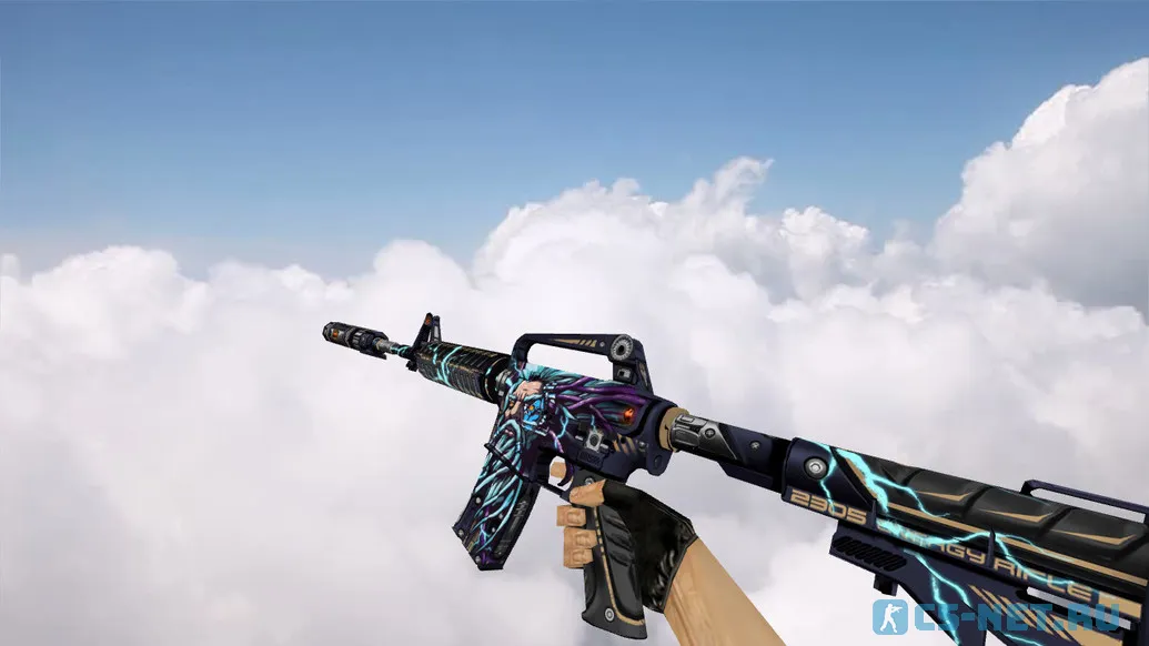 Модель «M4A1 High-Voltage God» для CS 1.6