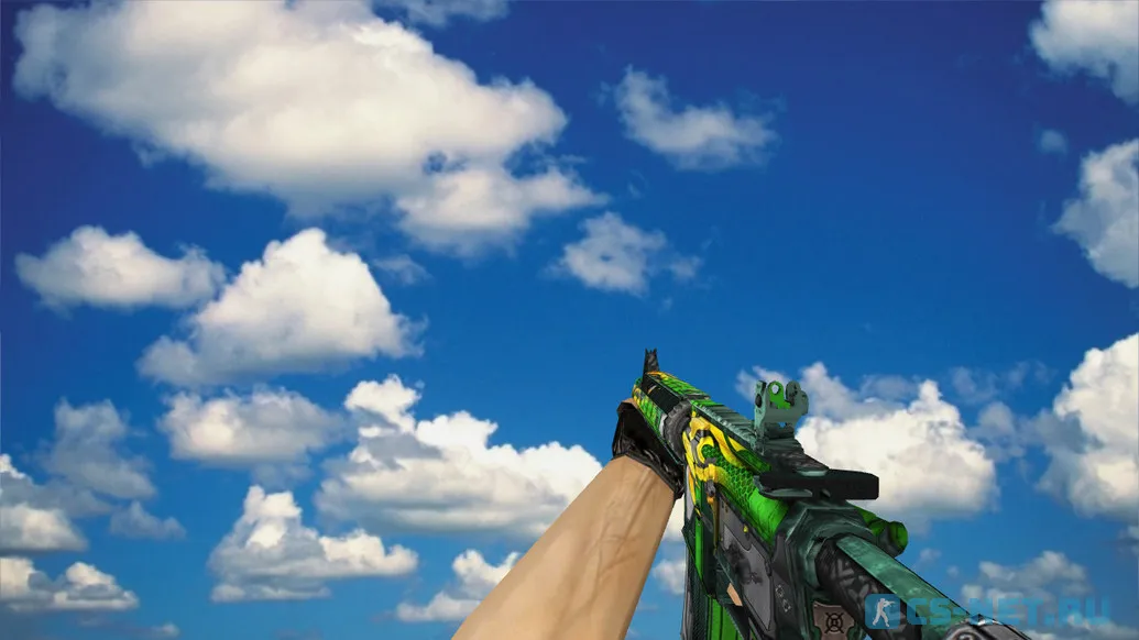 Модель «M4A4 Jalapeno» для CS 1.6 (скрин 3)
